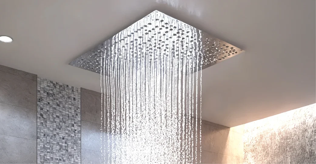 overhead rain shower by kerovit