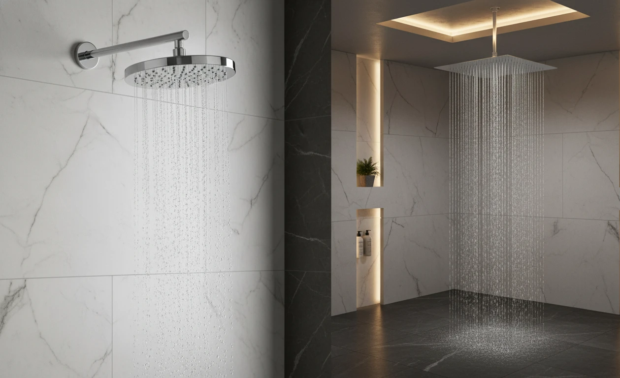 Overhead vs Rain Shower