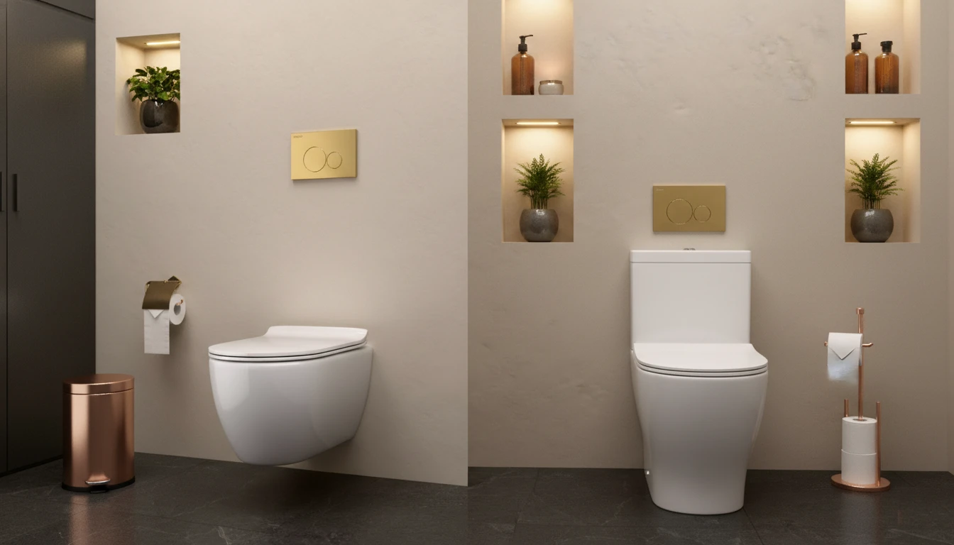 Wall Hung Toilet Seat vs Floor Mounted: Which Is Right for Your Bathroom?