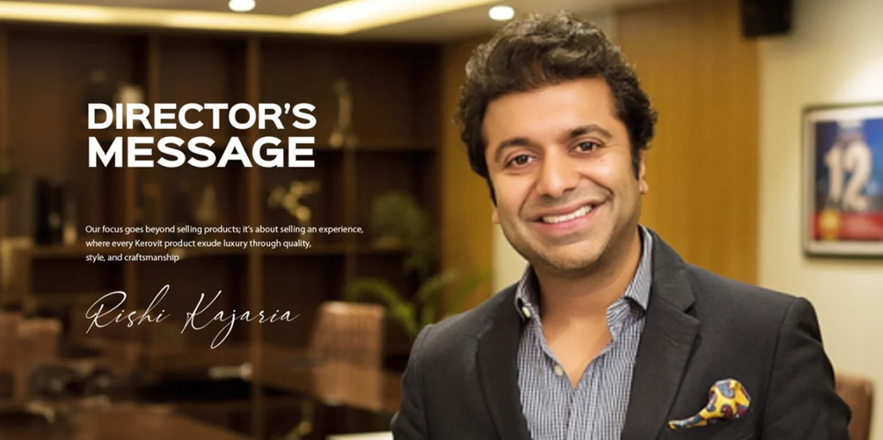 Rishi Kajaria's Message 
