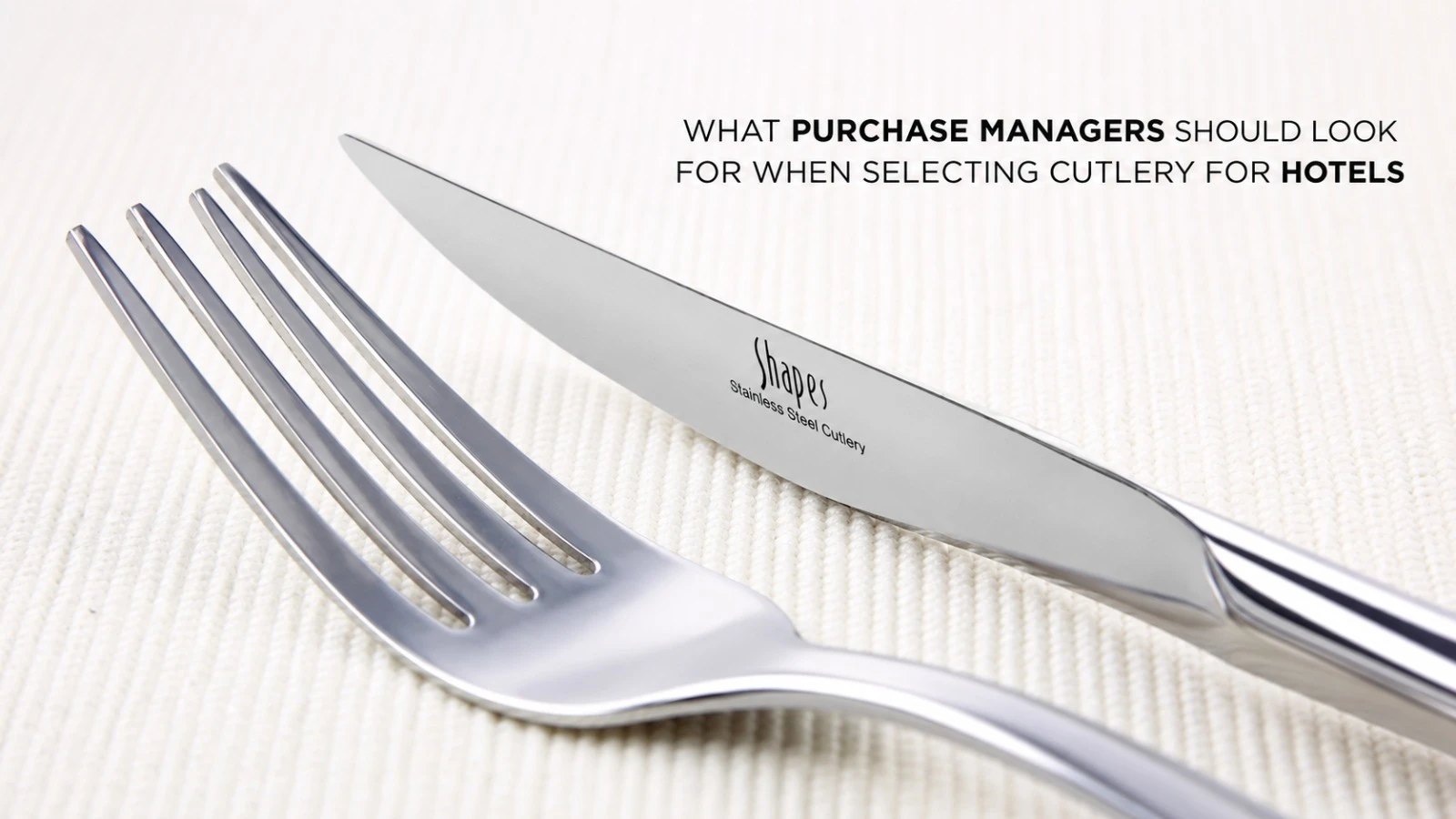 Common Mistakes Hotels Make When Purchasing Cutlery in Bulk