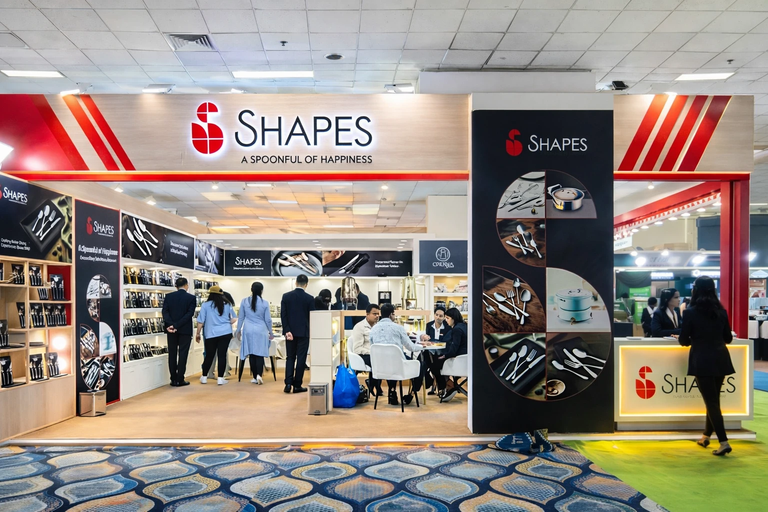 AAHAR 2026 Exhibition – Premium Kitchenware & Cutlery Showcase by Shapes Products Pvt. Ltd.